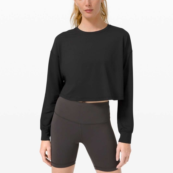 lululemon athletica Tops - Lululemon Muscle Love Long Sleeve Black